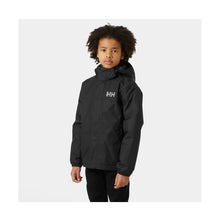 Kurtka outdoorowa dziecięca HELLY HANSEN JR VANCOUVER FLEECE INS JACKET czarna
