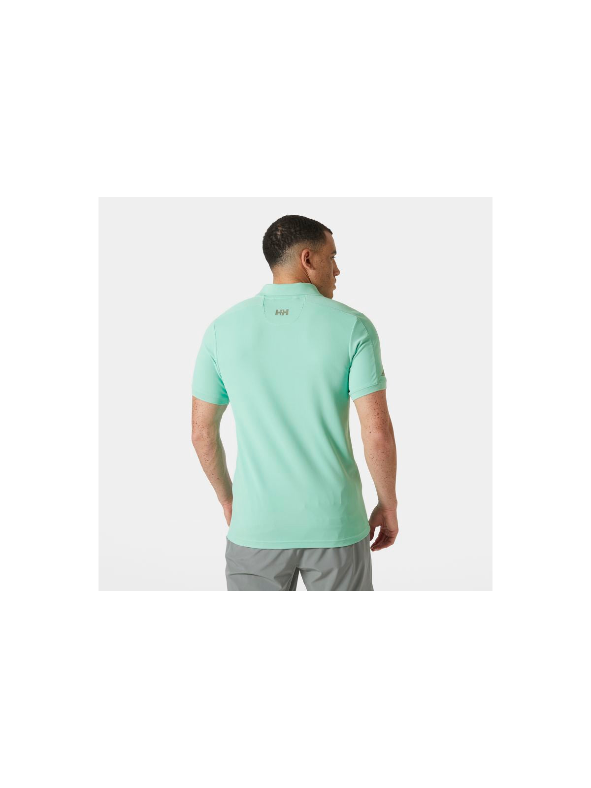 Koszulka HELLY HANSEN HP RACE POLO 2.0 zielony - Adventure Sports