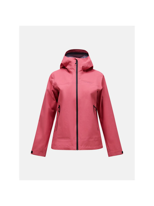 Kurtka outdoorowa damska PEAK PERFORMANCE Treeline GORE-TEX 3L Shell Jacket różowa
