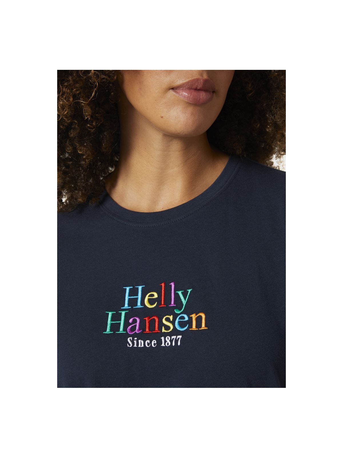 Koszulka HELLY HANSEN W Core Graphic T-Shirt granatowy - Adventure Sports