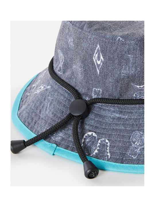 Kapelusz RIP CURL Revo Wide Brim Hat Boy niebieski - Czapka - Adventure Sports
