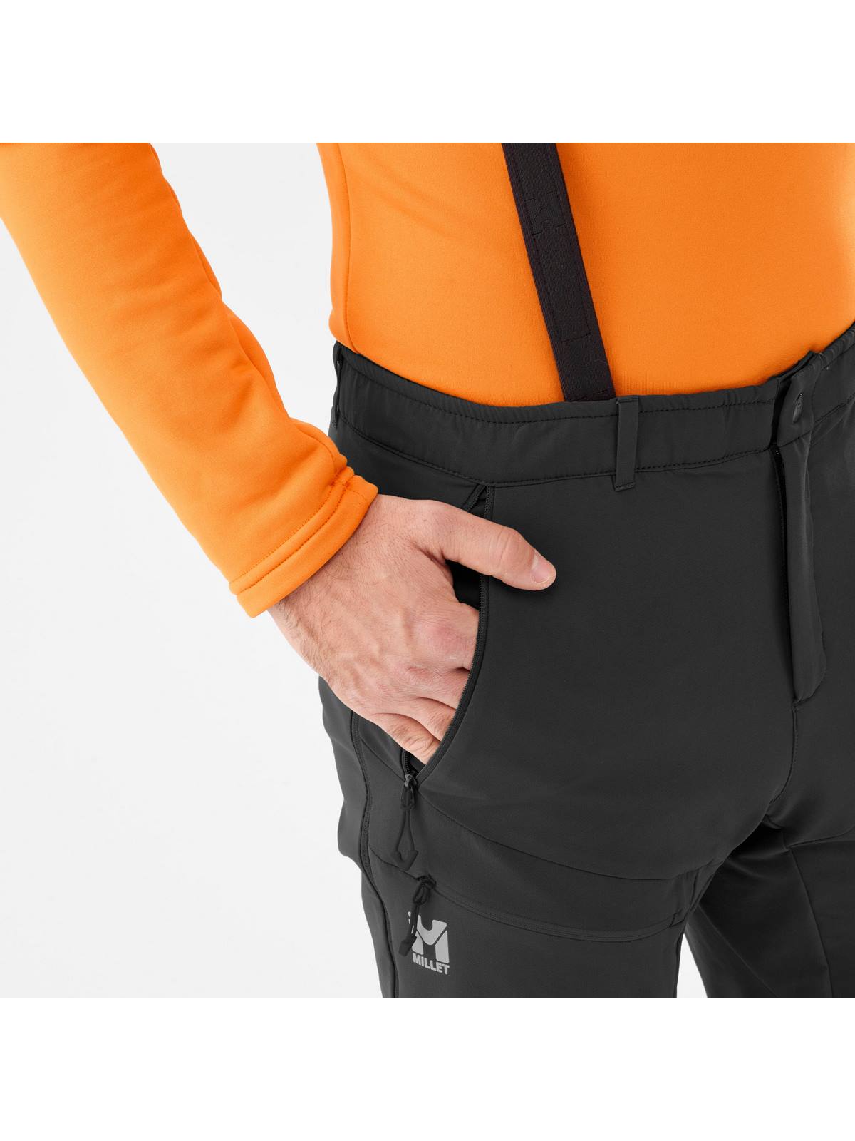 Spodnie na skitury męskie MILLET M Rutor Xcs Pant Czarny - Adventure Sports