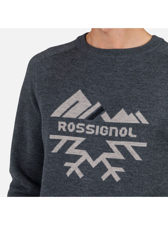 Sweter Rossignol Alpine Half Zip szary - Adventure Sports
