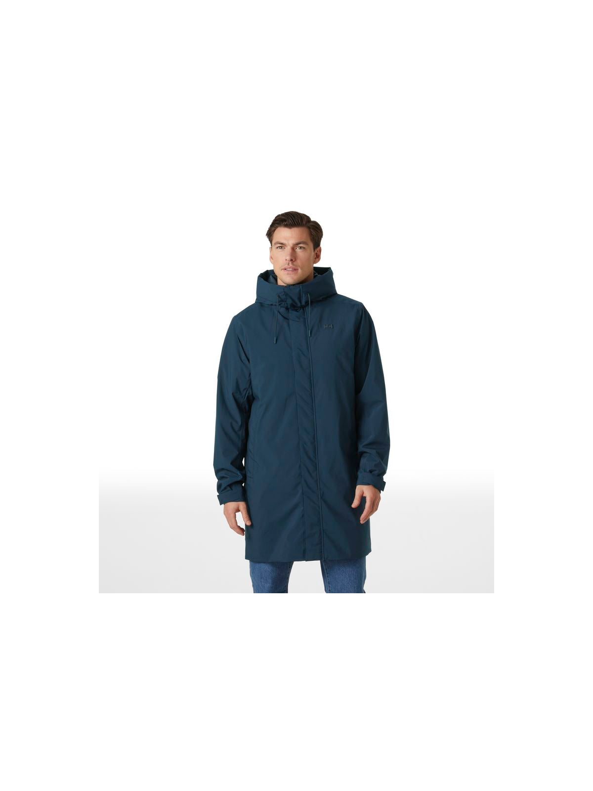 Kurtka Helly Hansen Munich Ins Rain Coat granatowy - Adventure Sports