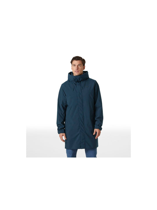 Kurtka Helly Hansen Munich Ins Rain Coat granatowy - Adventure Sports
