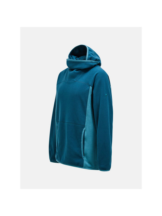 Polar Peak Performance M Treeline Fleece Hood zielony - Bluza - Adventure Sports
