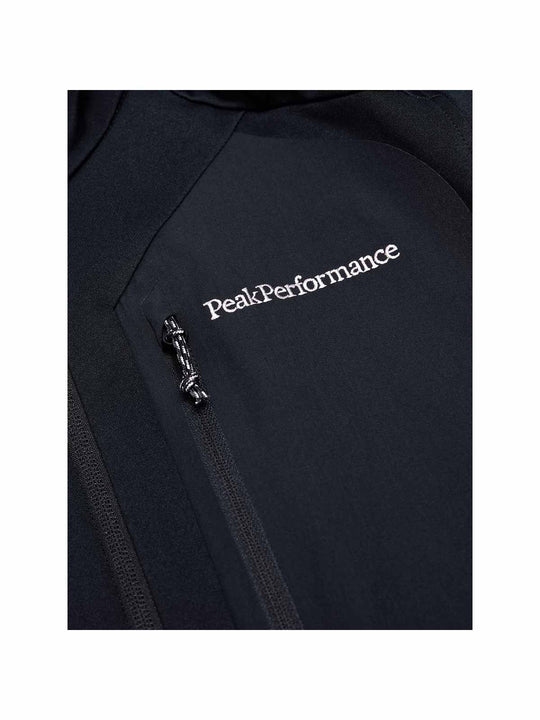 Bluza z kapturem męska PEAK PERFORMANCE M Utility Light Zip Hood czarna
