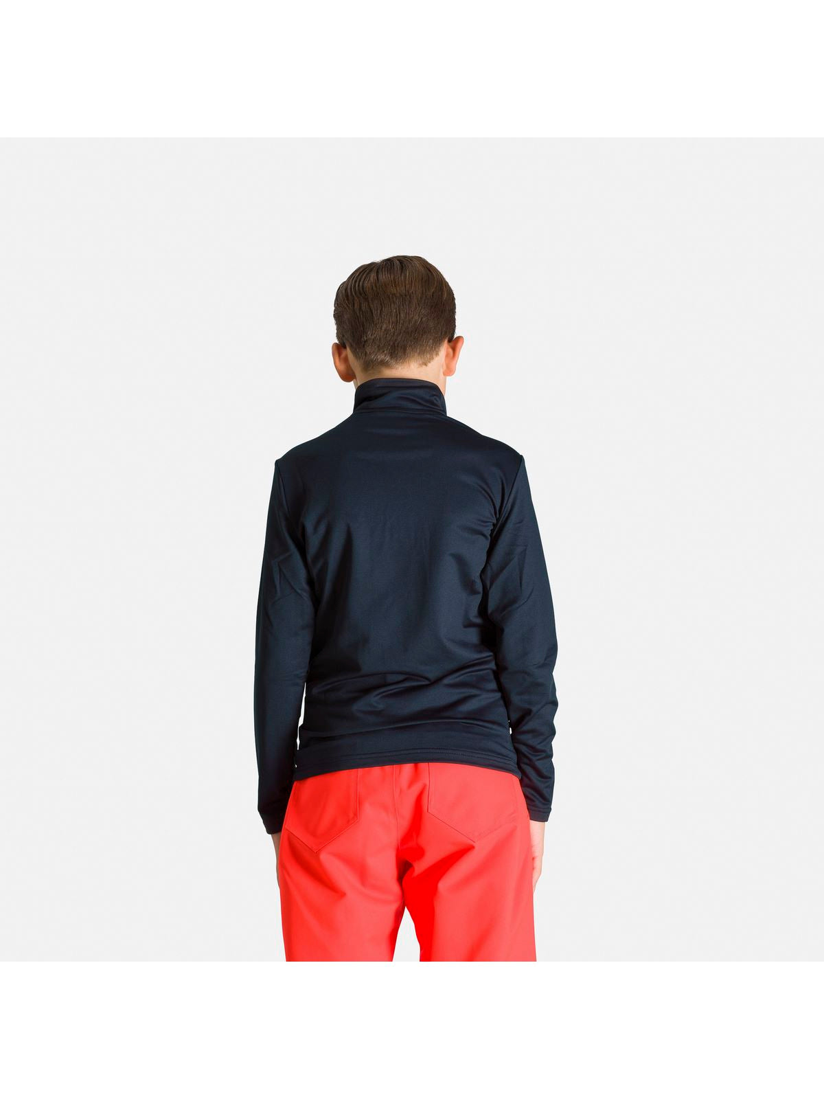 Koszulka teroaktywna chłopięca Boy Rossignol 1/2 Warm Stretch Layer czarny - Bluza - Adventure Sports