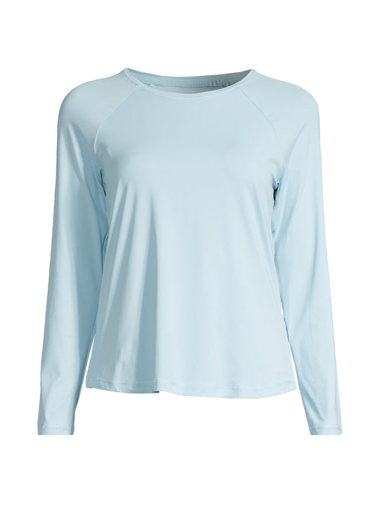 Koszulka treningowa damska CASALL Essential Long Sleeve kolor niebieski
