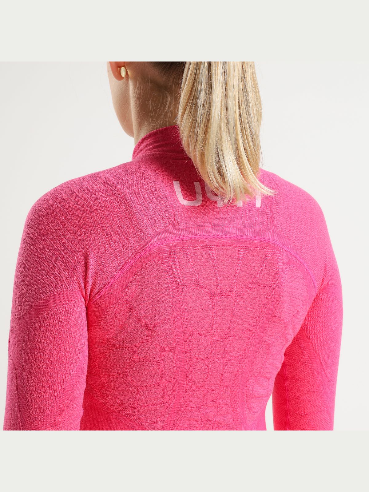 Koszulka UYN Woman Elevatyon Biomorph Uw Shirt Long Sl.Turtle Neck różowy