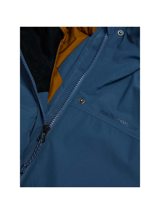 Kurtka PEAK PERFORMANCE W Treeline Insulated Parka niebieski
