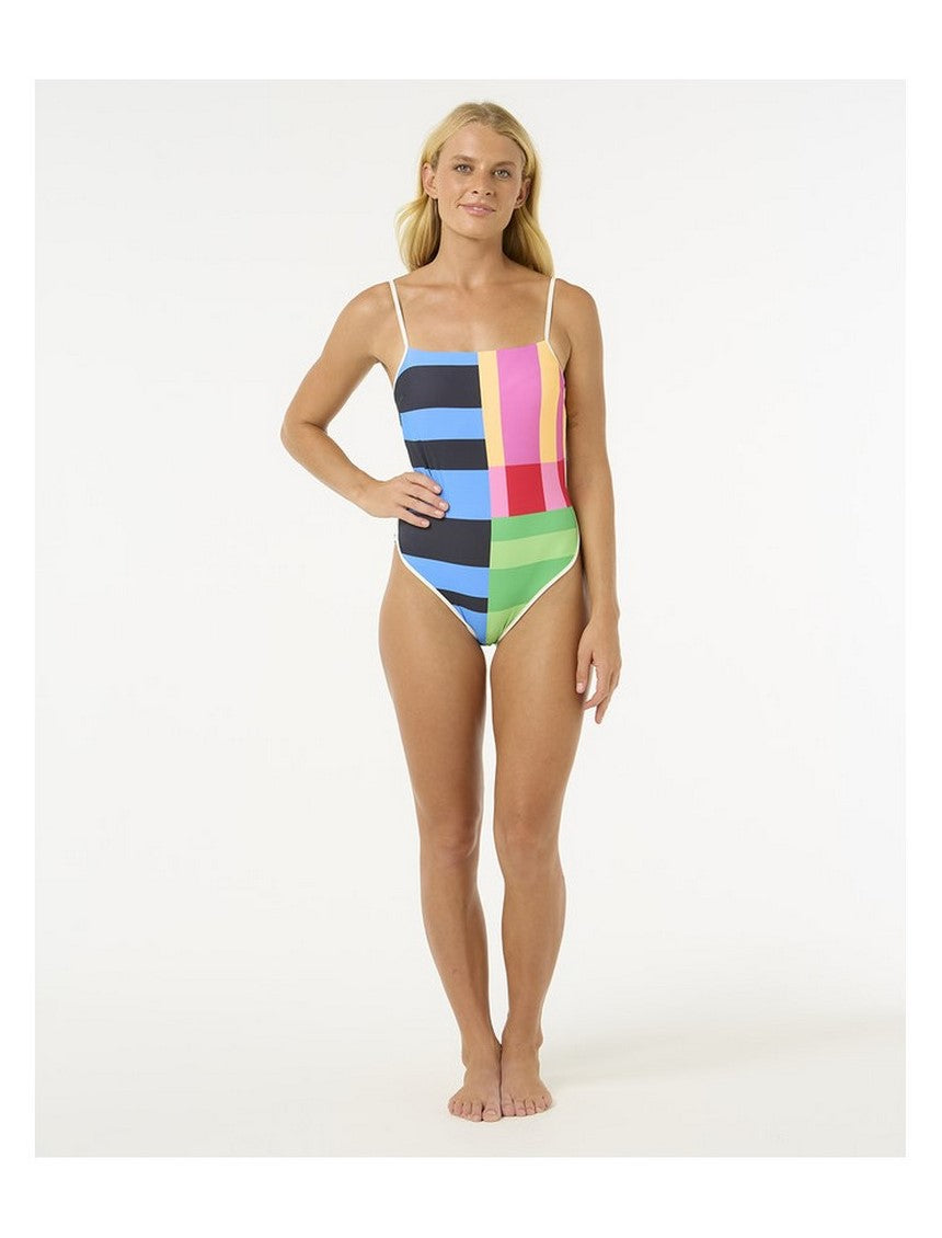 Kostium jednoczęściowy RIP CURL Las Dalias Good One Piece turkusowy