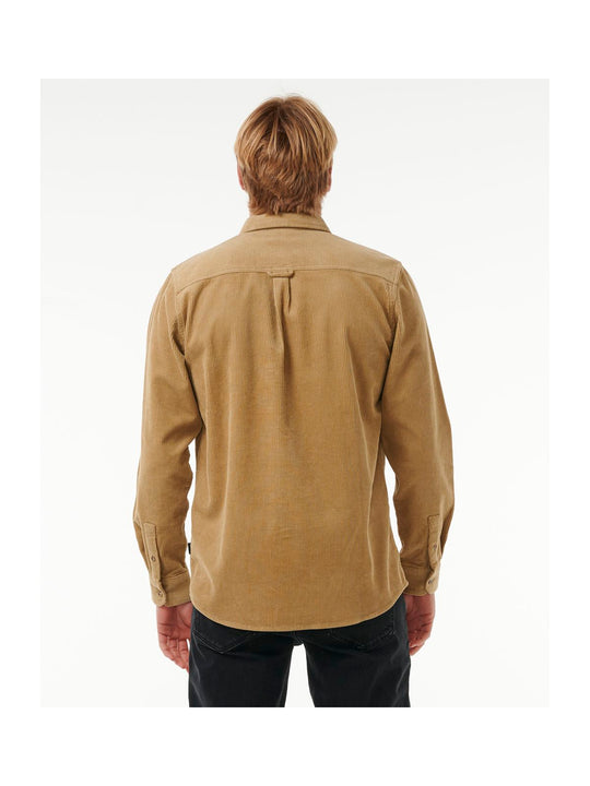 Koszula RIP CURL Classic Surf Cord L/S Shirt turkusowy
