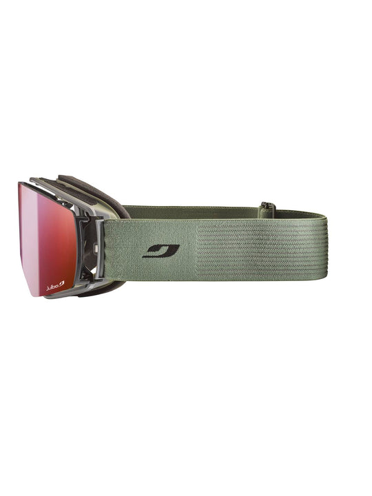 Gogle narciarskie JULBO Launcher zielony fotochrom Cat 0-4 High Contrast
