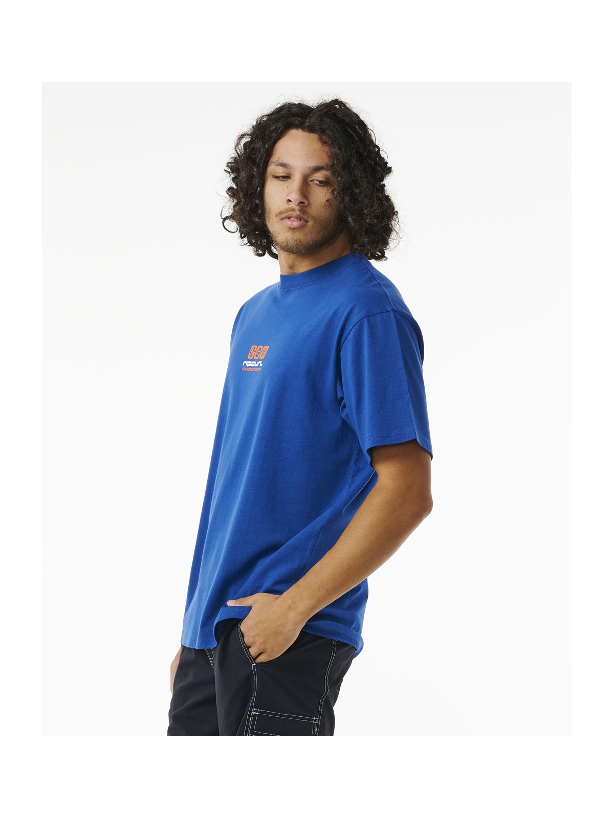 Koszulka RIP CURL Archive Ocean Tech Tee granatowy - Adventure Sports