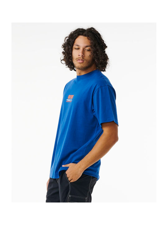 Koszulka RIP CURL Archive Ocean Tech Tee granatowy - Adventure Sports
