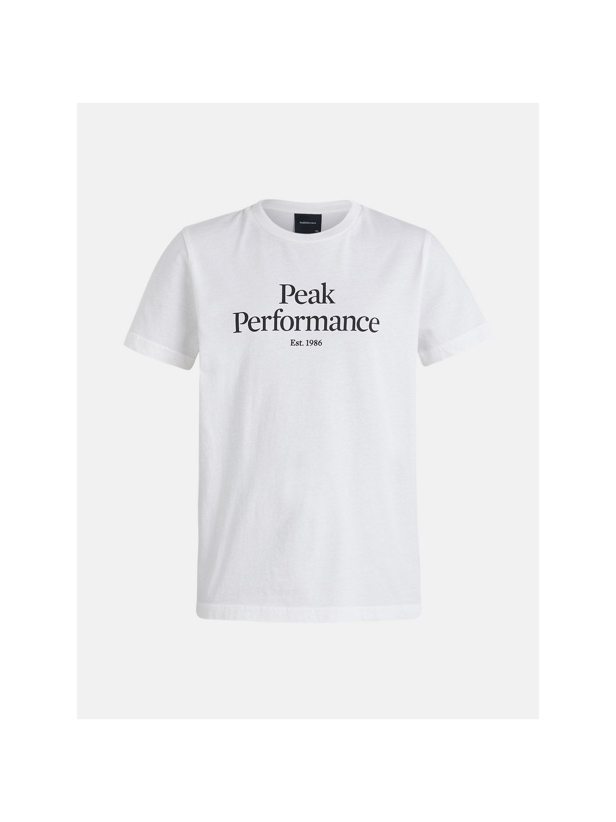 T-Shirt Peak Performance Jr Original Tee biały - Koszulka - Adventure Sports