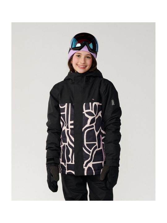 Kurtka juniorska RIP CURL S-Series zolly10K Jkt Kids czarna
