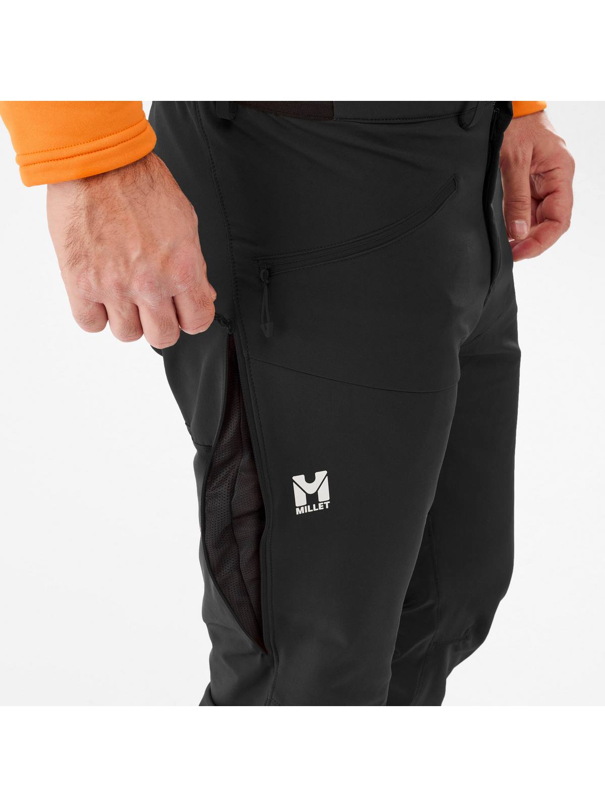 Spodnie skiturowe męskie MILLET M Pierra Ment Xcs Pt czarny - Adventure Sports