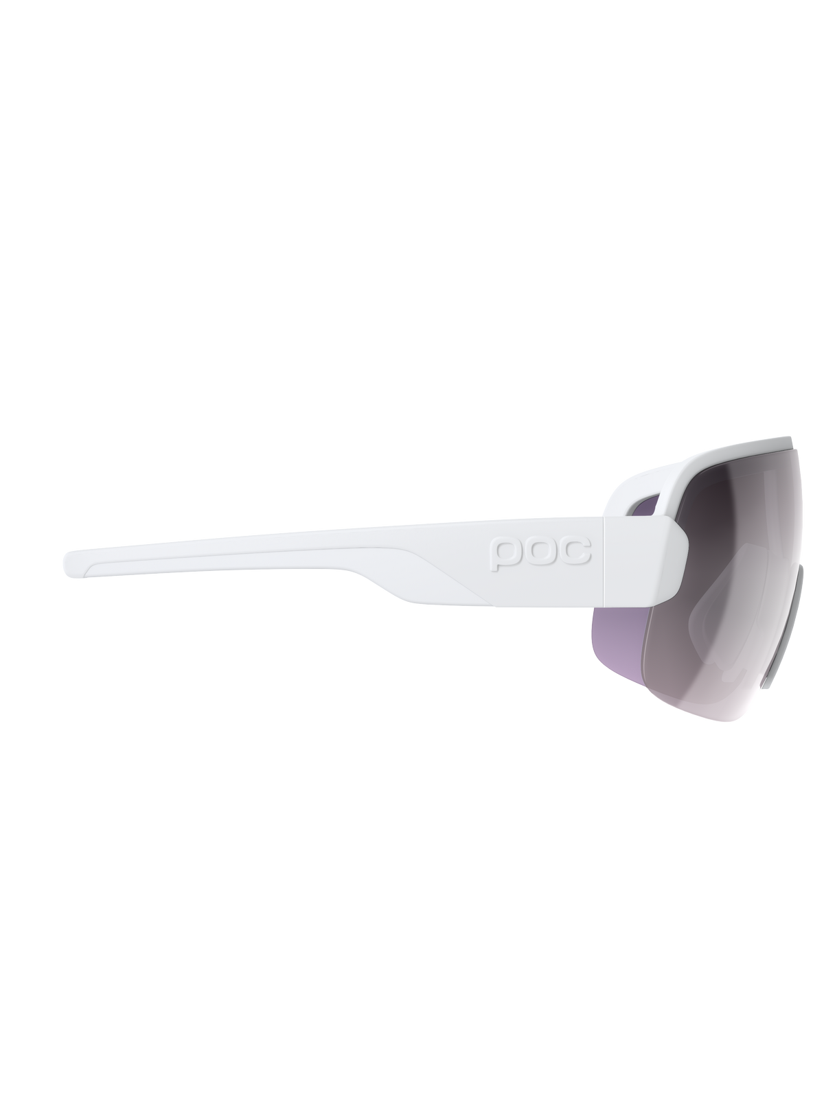Okulary POC AIM biały - Clarity Road | Violet/Silver Mirror Cat 3 - ONE SIZE - Adventure Sports