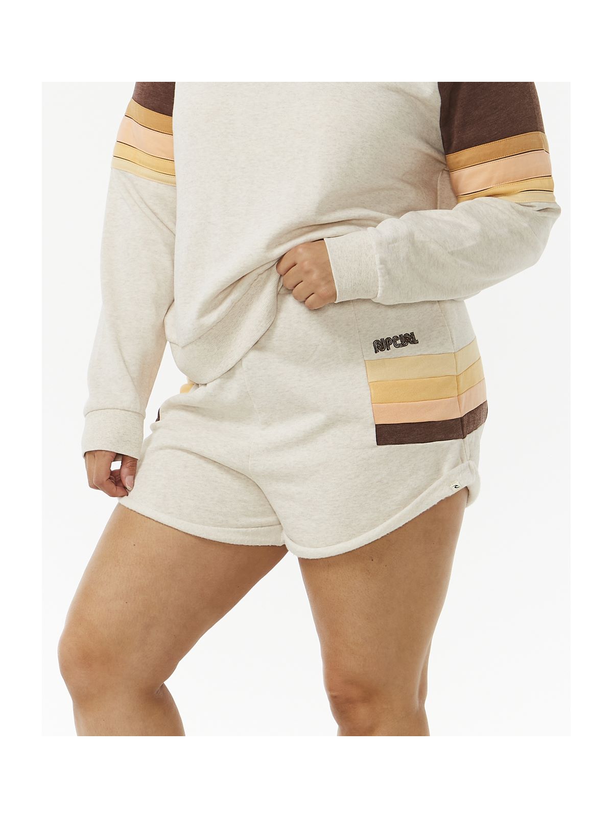 Szorty RIP CURL Block Party Track Short biały - Adventure Sports