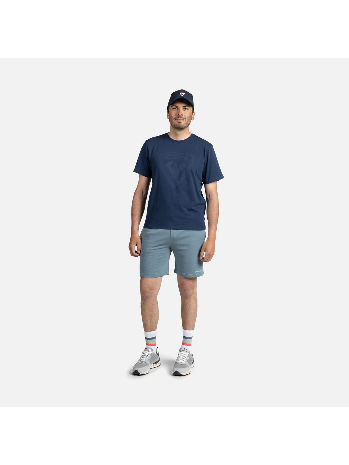 Koszulka męska ROSSIGNOL Cliffside Tee granatowy - Adventure Sports