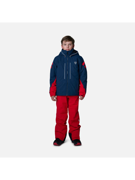 Kurtka Rossignol Boy Ski Jkt granatowy - narciarska - Adventure Sports

