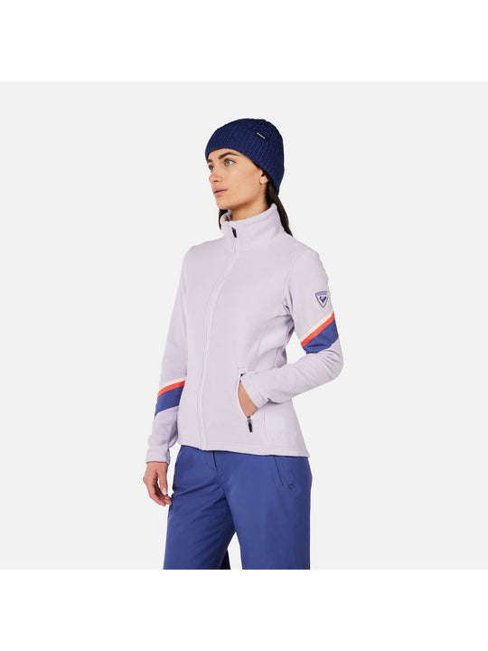 Bluza damska ROSSIGNOL W Strawpile Fleece Fz szara
