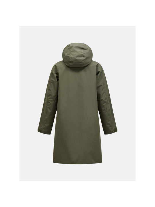 Parka Peak Performance W Treeline Insulated Park zielony - Kurtka - Adventure Sports
