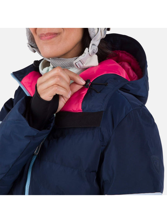 Kurtka narciarska damska Rossignol W Wispile Puffy Jkt granatowy - Adventure Sports
