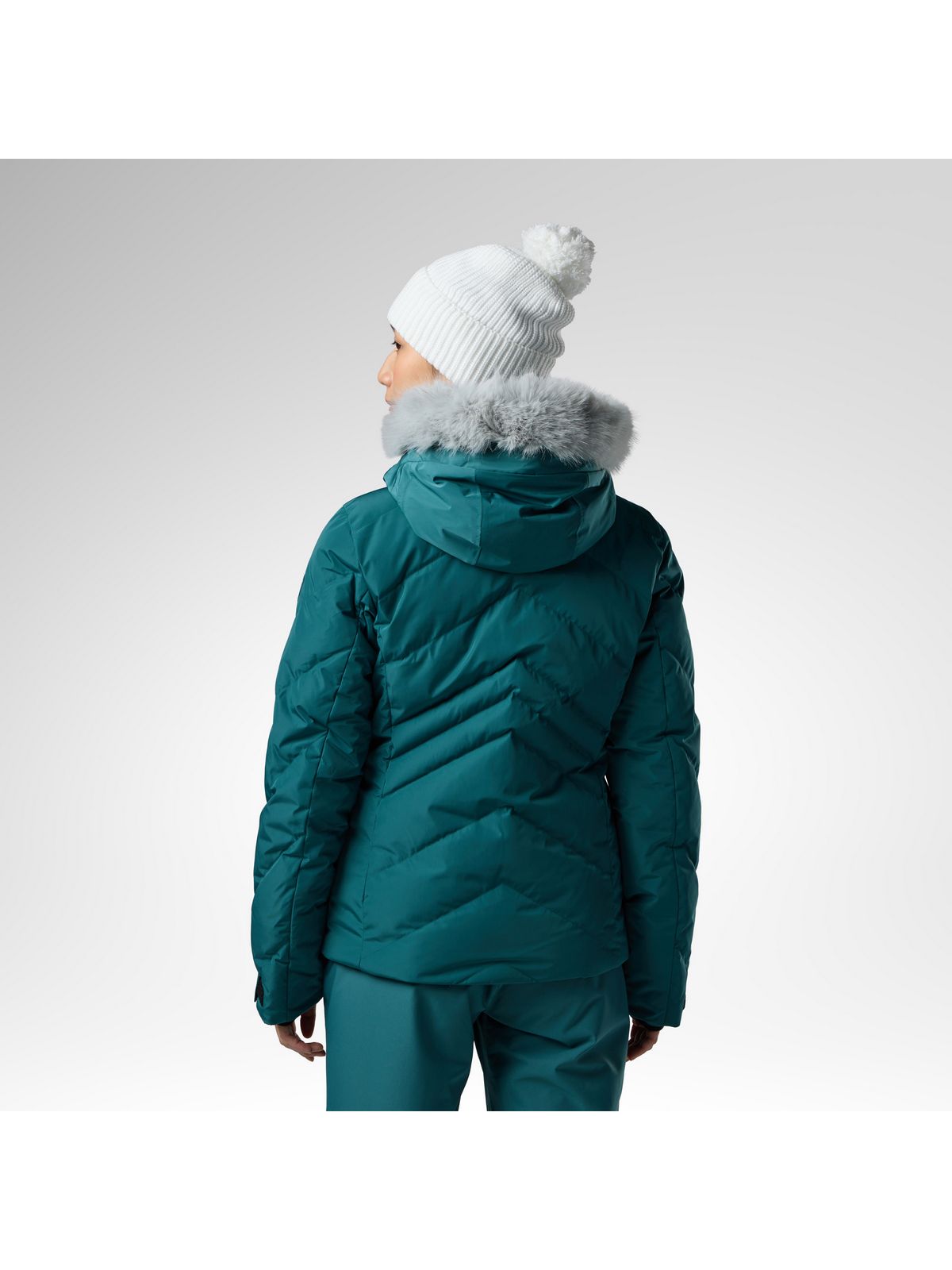 Kurtka narciarska damska ROSSIGNOL W Staci Insulated Jkt zielona