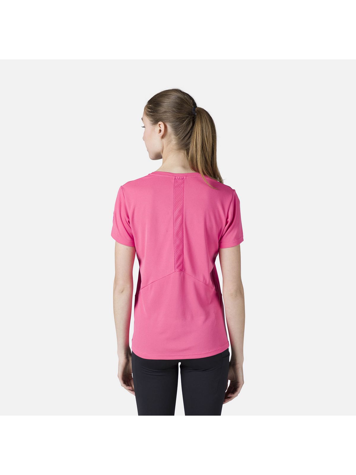 Koszulka Rossignol W Plain Tee różowy - Adventure Sports