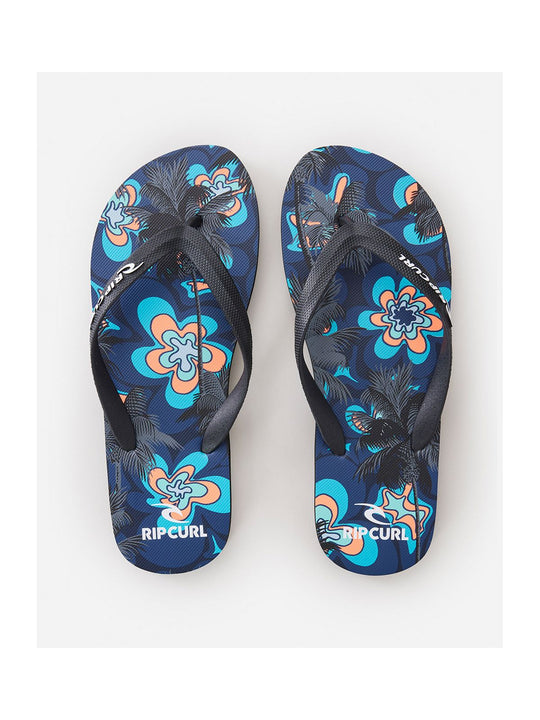 Klapki RIP CURL Barrel Killa Bloom Open Toe czarny - Adventure Sports
