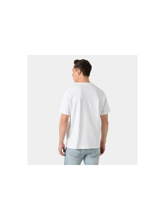 Koszulka męska HELLY HANSEN Core Graphic T 2.0 biała
