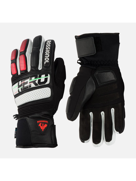 Rękawice Rossignol Hero Expert Lth Impr G czarny - narciarskie - Adventure Sports
