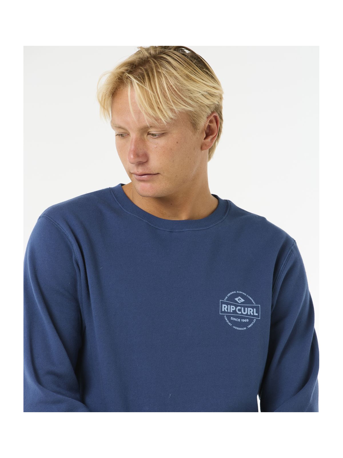 Bluza męska RIP CURL Stapler Crew granatowa