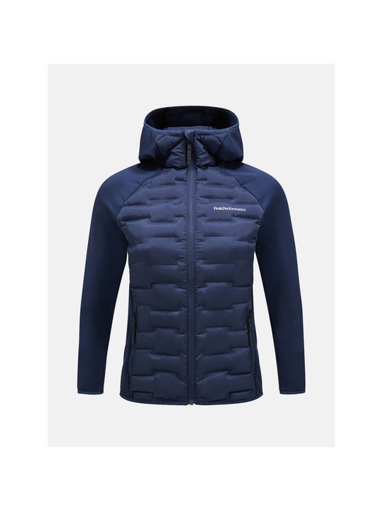 Kurtka Peak Performance W Argon Hybrid Hood granatowy - narciarska - Adventure Sports
