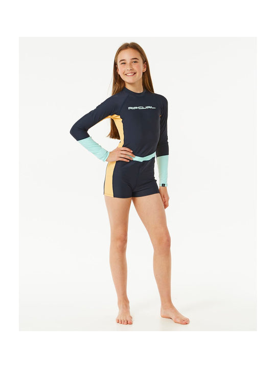 Lycra RIP CURL Block Party Boyleg Suit Girl granatowy - Adventure Sports
