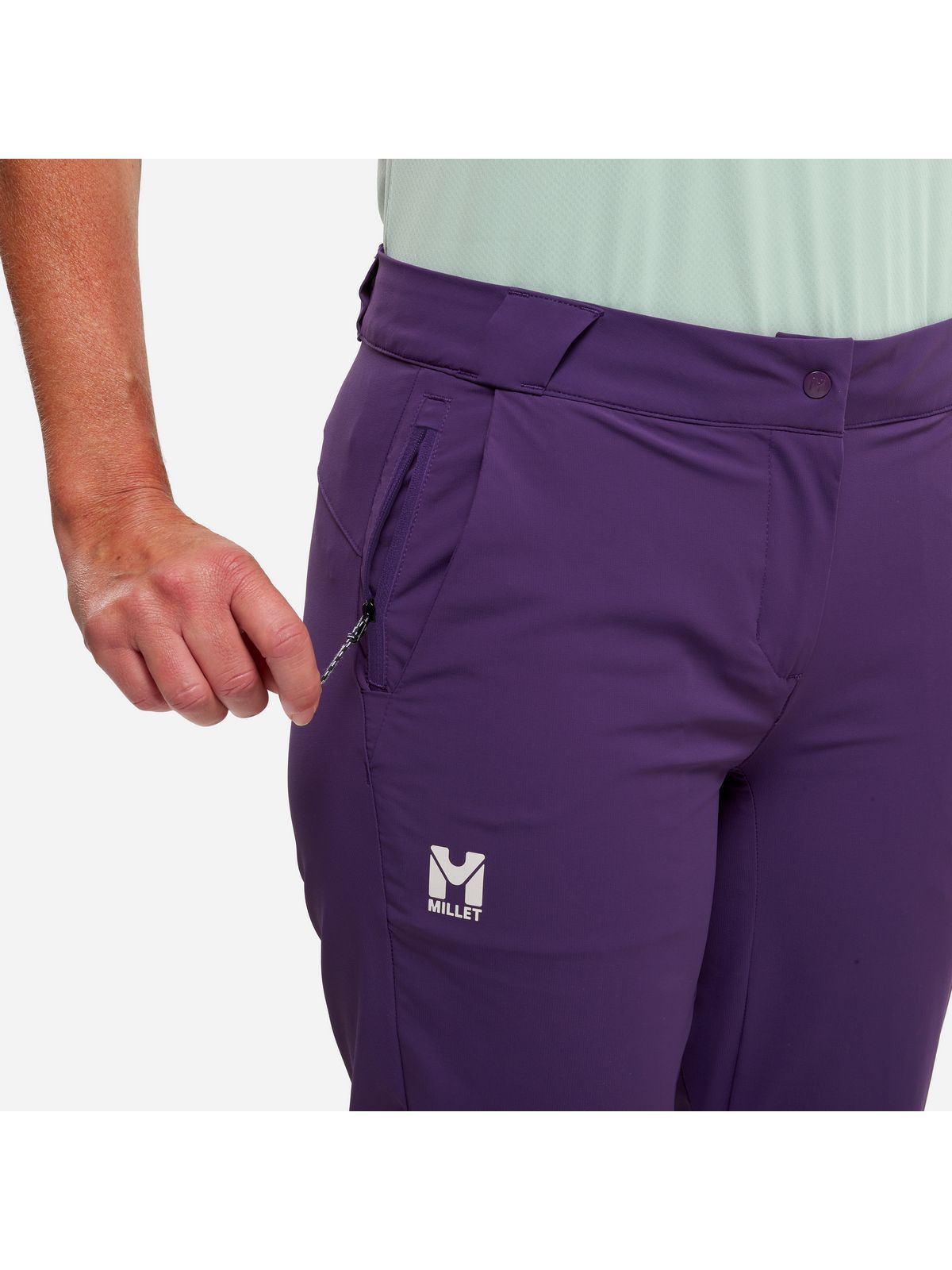 Spodnie damskie MILLET Ubic Stretch Pant W fioletowe śliwkowe