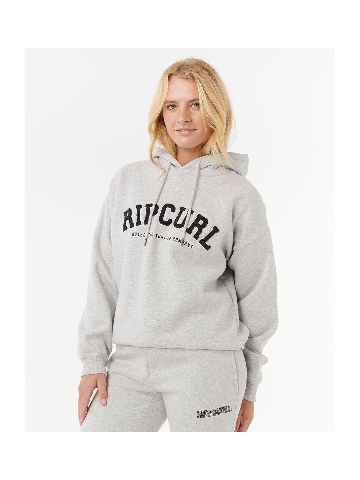 Bluza RIP CURL VARSITY HOODIE szara
