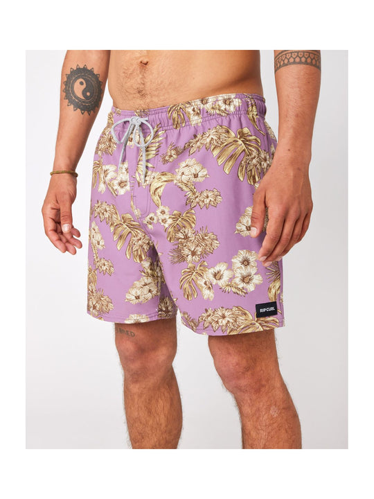 Boardshorty RIP CURL New Yargade Volley fioletowy - Adventure Sports

