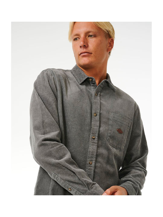 Koszula RIP CURL Classic Surf Cord L/S Shirt szary - Adventure Sports
