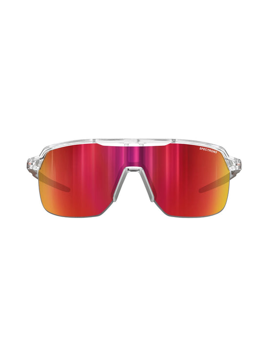 Okulary rowerowe JULBO FREQUENCY crystal/czerwone | Spectron cat 3 - M - Adventure Sports
