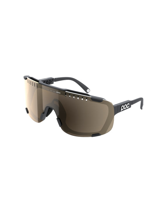 Okulary rowerowe POC Devour Mid czarny - Clarity Trail/Partly Sunny Silver Cat. 2
