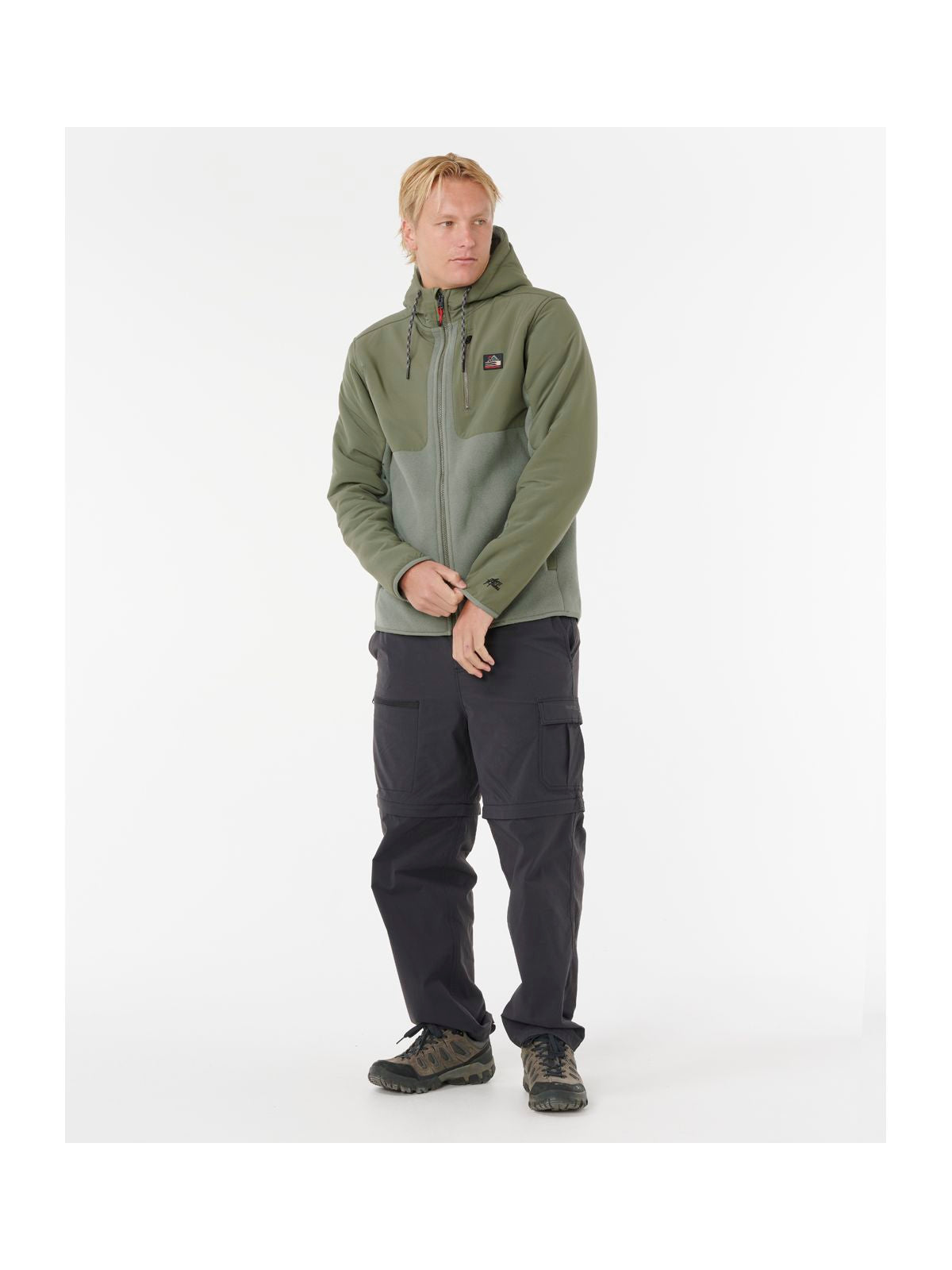 Bluza RIP CURL ANTI SERIES SEARCH zielona