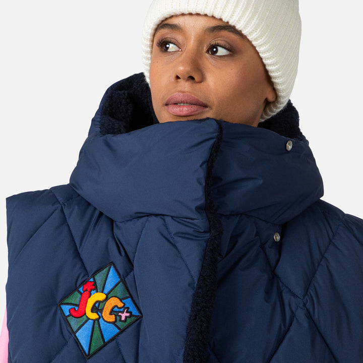 Kamizelka Rossignol W Diamond Vest niebieski - Adventure Sports
