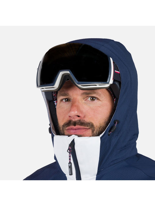 Kurtka narciarska męska Rossignol Diretta Mix Jkt biały - Adventure Sports
