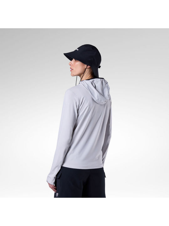 Bluza damska ROSSIGNOL W Westweg Sun Hoodie szara

