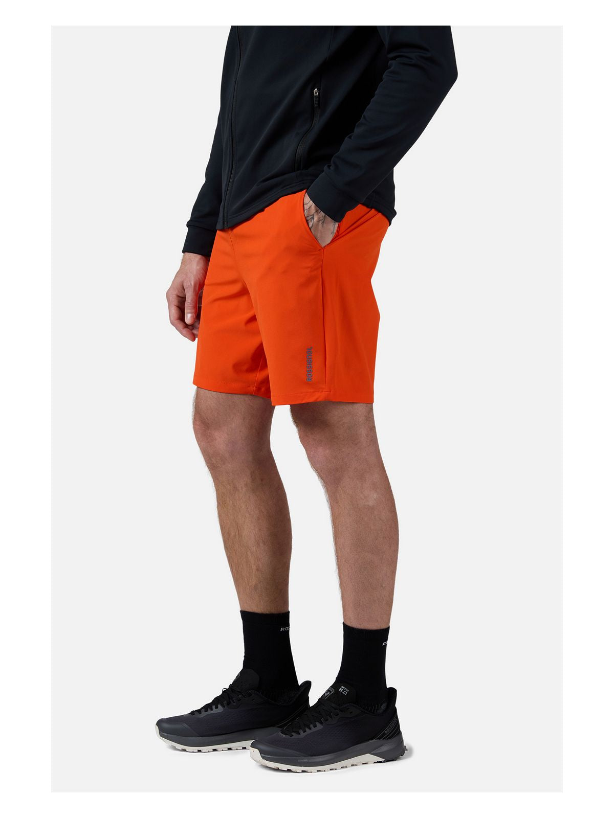 Szorty elastyczne ROSSIGNOL Sidelhorn Short 7’’ złoty - Adventure Sports