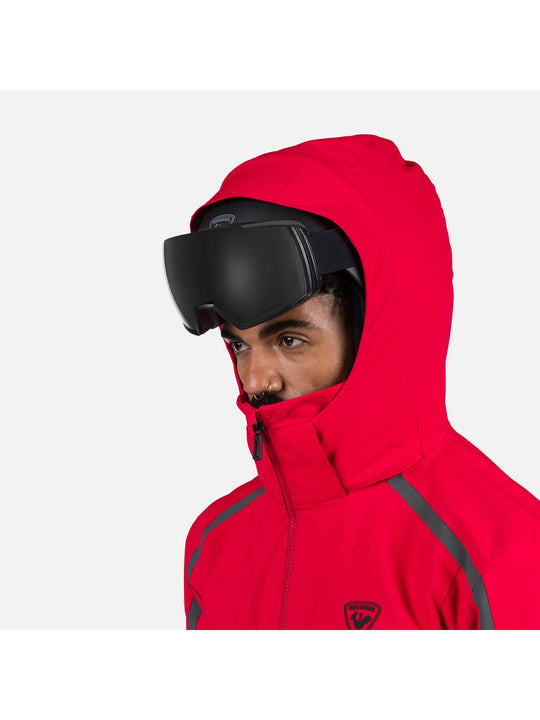 Kurtka narciarska męska Rossignol Saluver Jkt czerwony - Adventure Sports

